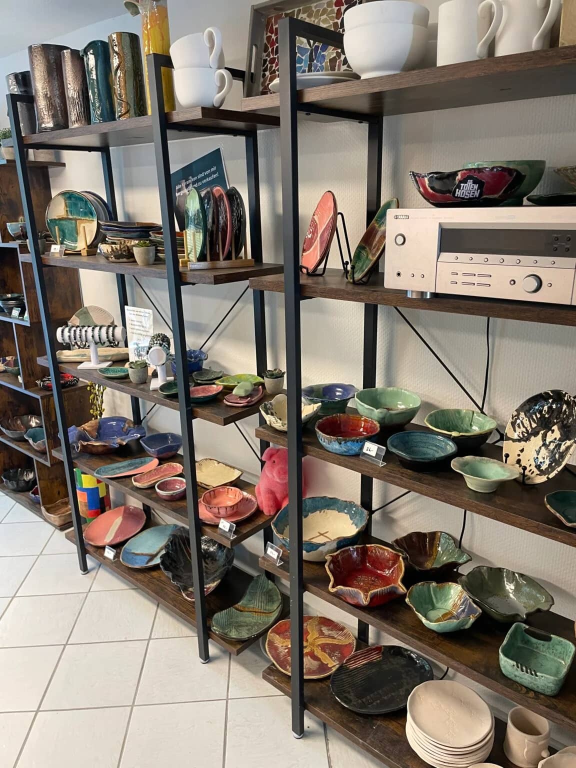 Handgefertigtes Keramikkunstwerk 15 von Sponk Keramik
